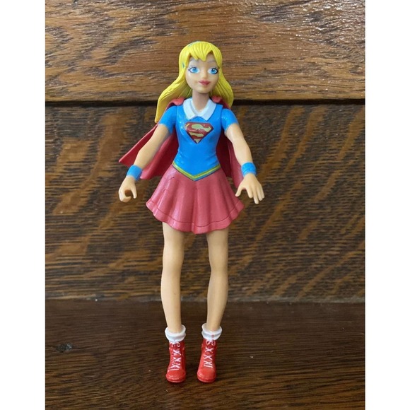 NWOT Super Girl Action Figure Doll DC Super Hero Christmas Stocking Stuffer - Picture 1 of 11